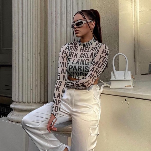 NEW PRADA SUNGLASSES IVORY WHITE PRADA EYEWEAR PR30YS - Picture 6 of 12